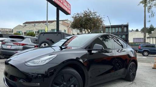 TESLA MODEL Y 2021 5YJYGDEE6MF242101 image